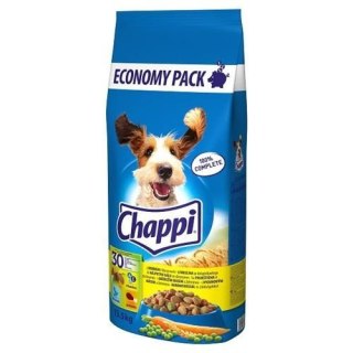 Chappi Sucha Karma Dla Psów Z Drobiem I Warzywami 13,5kg