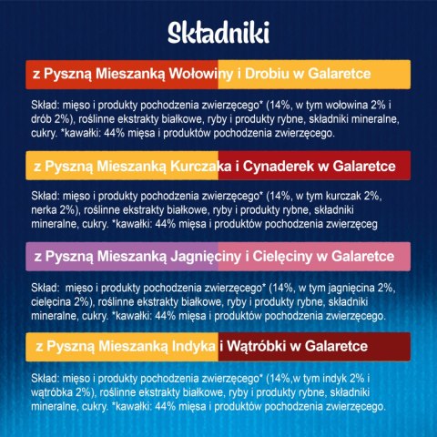 Felix Duo Wiejskie Smaki W Galaretce Z Mięsem 12x85g