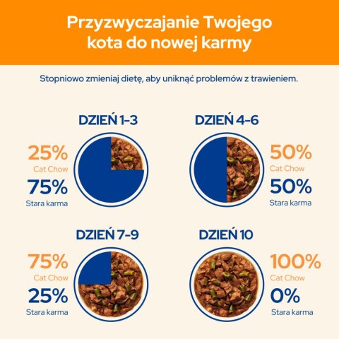 Purina Cat Chow Adult Łosoś I Zielona Fasolka 85g
