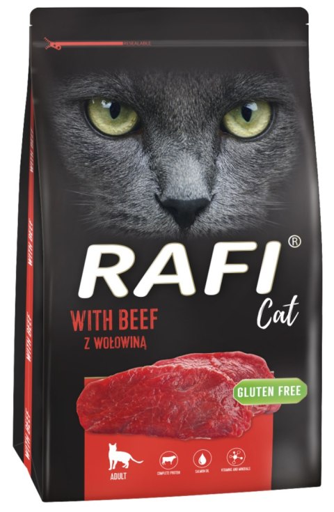 Dolina Noteci Rafi Cat Karma Sucha Dla Kota Z Wołowiną 7kg