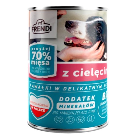 Frendi Kawałki W Delikatnym Sosie Z Cielęciną 400g