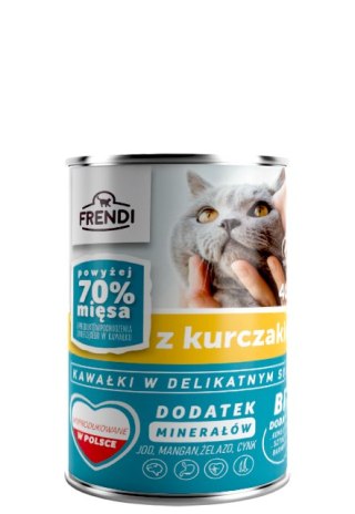 Frendi Kawałki W Delikatnym Sosie Z Kurczakiem 400g