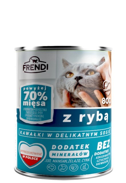 Frendi Kawałki W Delikatnym Sosie Z Rybą 800g