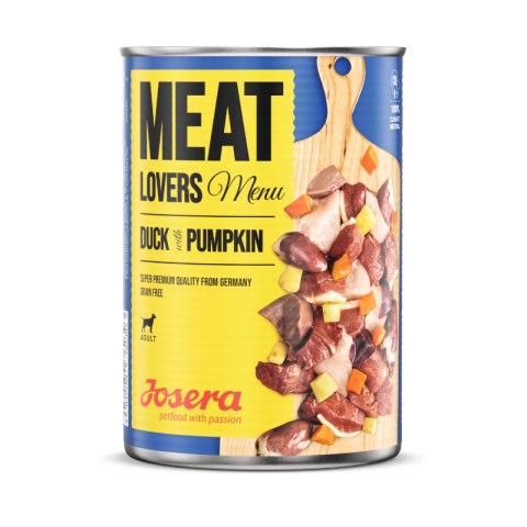 JOSERA Meat Lovers Menu Kaczka Z Dynią 800g