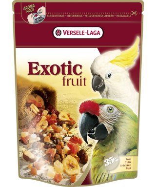 Versele-Laga Exotic Fruit Pokarm Z Owocami Dla Dużych Papug 600g