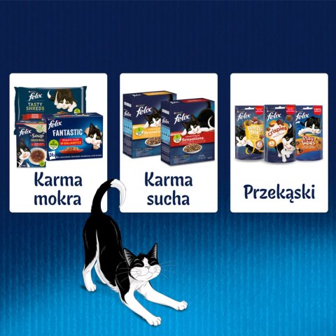 Felix Sensations Jellies Karma Dla Kota Smaki Rybne W Galaretce 4x85g
