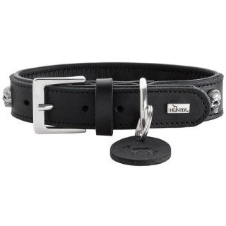 Hunter Obroża Ze Skóry Dla Psa Mombasa XS-S 35 Cm