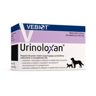 Vebiot Urinoloxan Suplement Dla Psa 60 Tabletek
