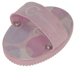 Covalliero Kids Zgrzebło Dla Konia Lilli Starlight Różowe 13cm