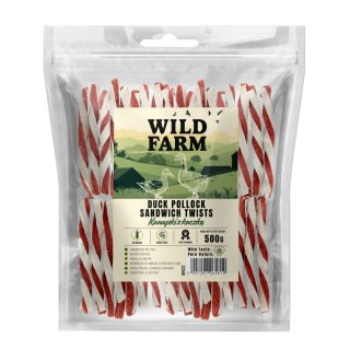Wild Farm Kanapka Z Kaczką 500g Przysmak Dla Psa