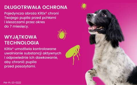 Bayer Kiltix Obroża Na Kleszcze I Pchły Dla Psa 53cm