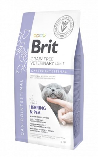 Brit Grain Free Veterinary Diet Cat Gastrointestinal Śledź Z Groszkiem 2kg