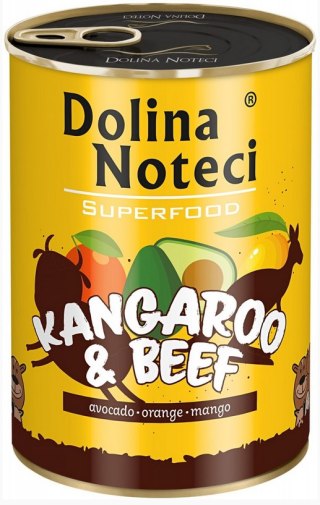 Dolina Noteci Superfood Kangur I Wołowina 400g
