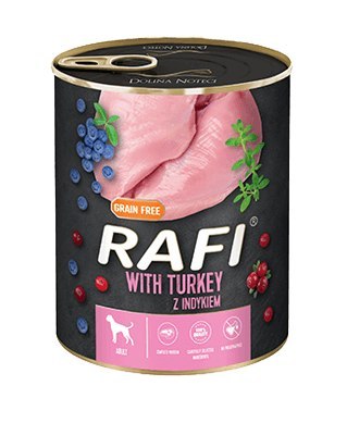 Dolina Noteci Rafi Z Indykiem 800g
