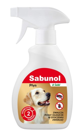 Laboratorium DermaPharm Sabunol Płyn Do Zwalczania Pcheł W Otoczeniu Zwierząt 250ml