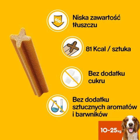 Pedigree DentaStix Przysmak Dentystyczny Dla Psów O Wadze 10-25kg 77g