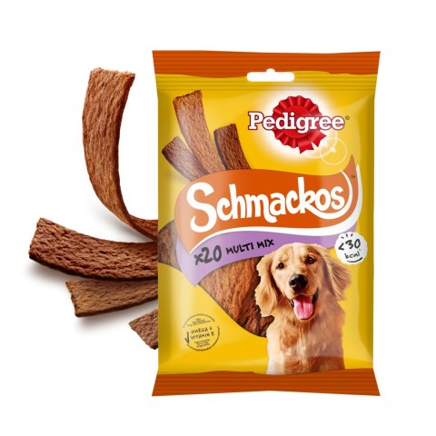 Pedigree Schmackos Przysmak Dla Dorosłych Psów Z Wołowiną, Kurczakiem, Jagnięciną I Kaczką 172g