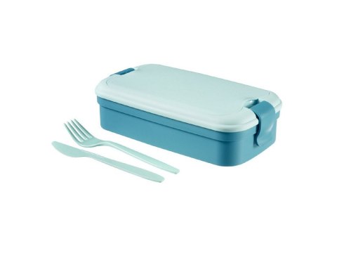 Curver Lunch&Go Pojemnik Ze Sztućcami Niebieski