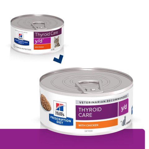 Hill's PD Prescription Diet Feline y/d 156g