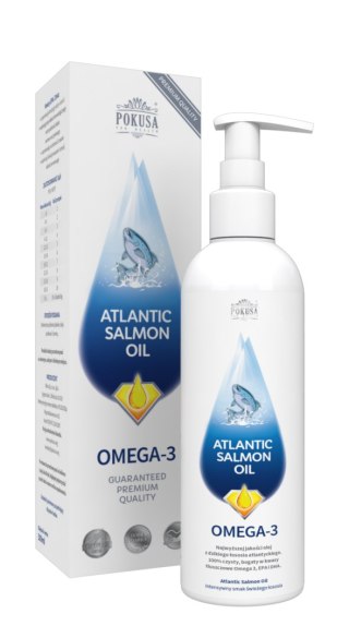 POKUSA Atlantic Salmon Oil Dla Psów I Kotów 300ml