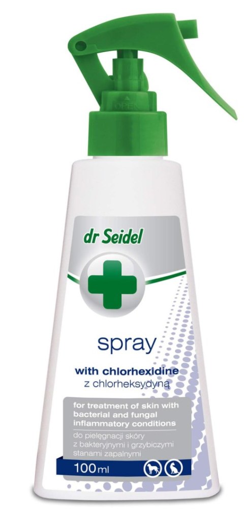 Laboratorium DermaPharm Dr Seidel Spray Z Chlorheksydyną 100ml