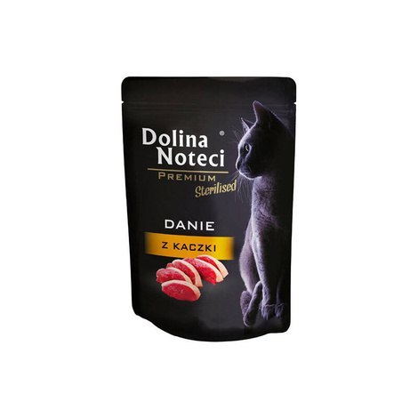 Dolina Noteci Premium Dla Kotów Sterylizowanych Danie Z Kaczki 85g